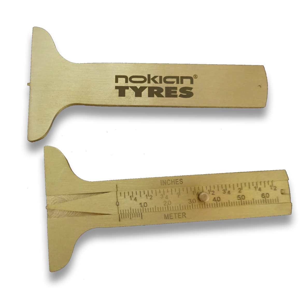 Messing-Reifenprofilprüfer